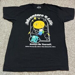Adventure Time Y2K Shirt Cartoon Network Adventure For Life Large BEMO